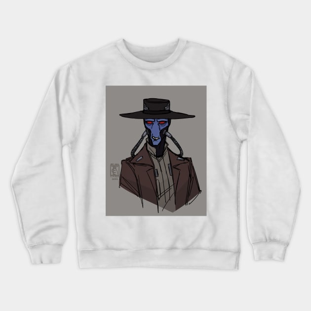 Cad Bane TBOBF Crewneck Sweatshirt by certibbs